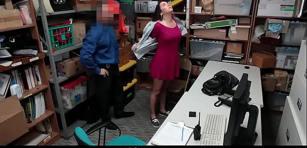  Shoplifter Stripped and Fucked By Cop